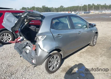 2013 Mazda Mazda2 Sport из США, поврежденный, VIN JM1DE1KY1D0170627